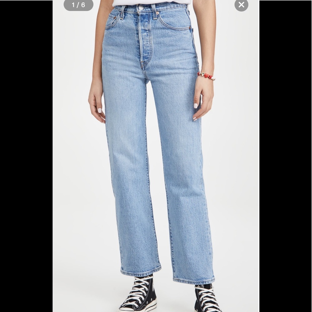 Levi Ribcage Straight Ankle - Tango Gossip Sz 29